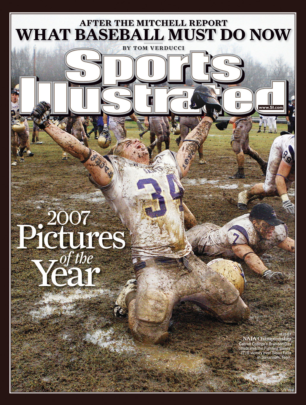 Brandon Day on the cover of Sports Illustrated's Year in Pictures